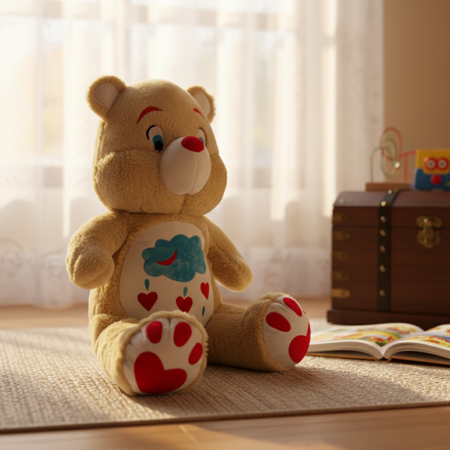CARE BEAR SOFT TOY - 68 CMS