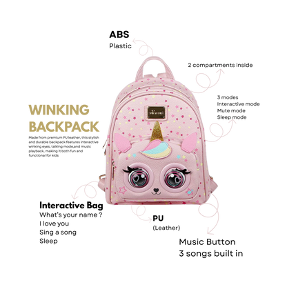 WINKING ELF BAG - UNICORN