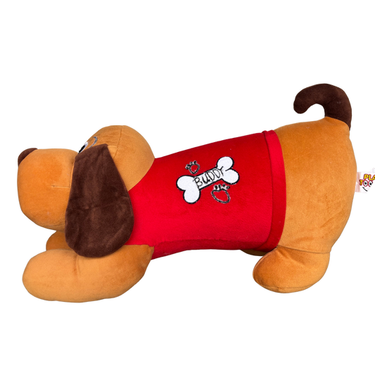 BUDDY PLUSH DOG SOFT TOY - 45 CM