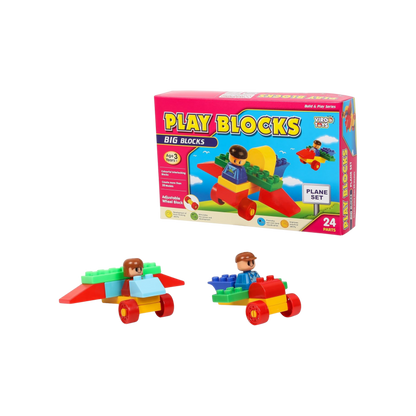 PLAY BLOCKS - PLANE SET