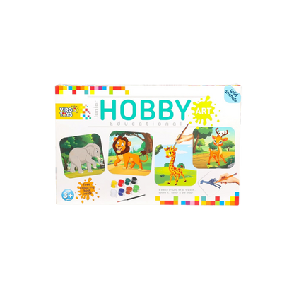 HOBBY ART JUNIOR - WILD ANIMALS