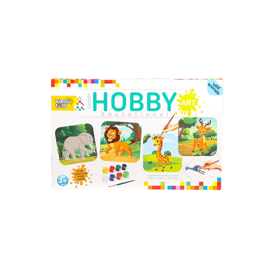 HOBBY ART JUNIOR - WILD ANIMALS