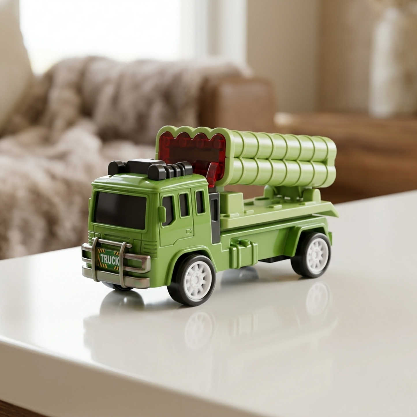 8 MISSILE LAUNCHER MILITARY TRUCK