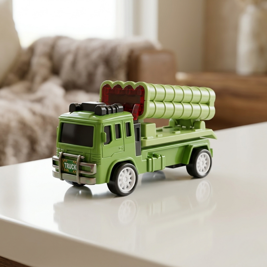 8 MISSILE LAUNCHER MILITARY TRUCK