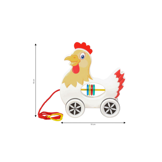 PULL ALONG BUDDY - CHICKEN