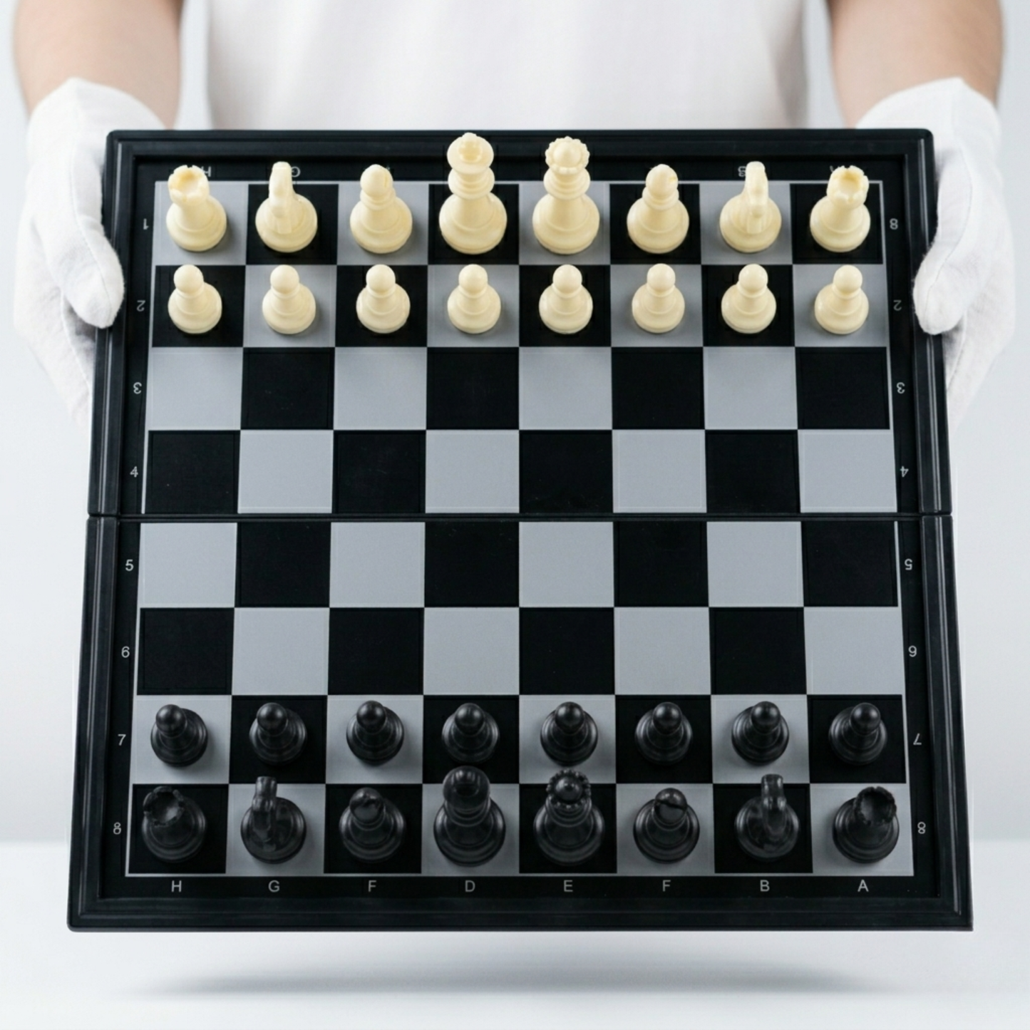 Magnetic Travel Chess Set - Foldable & Portable