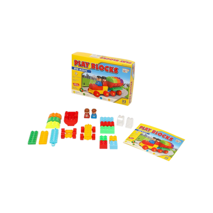 PLAY BLOCKS - HIGHWAY VEHICLE SET