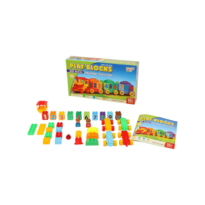 PLAY BLOCKS - NUMBER TRAIN SET