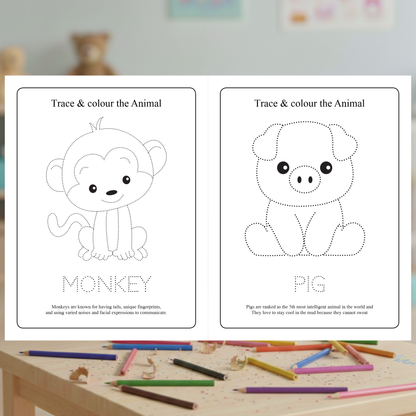 MY FIRST ANIMAL TRACING BOOK