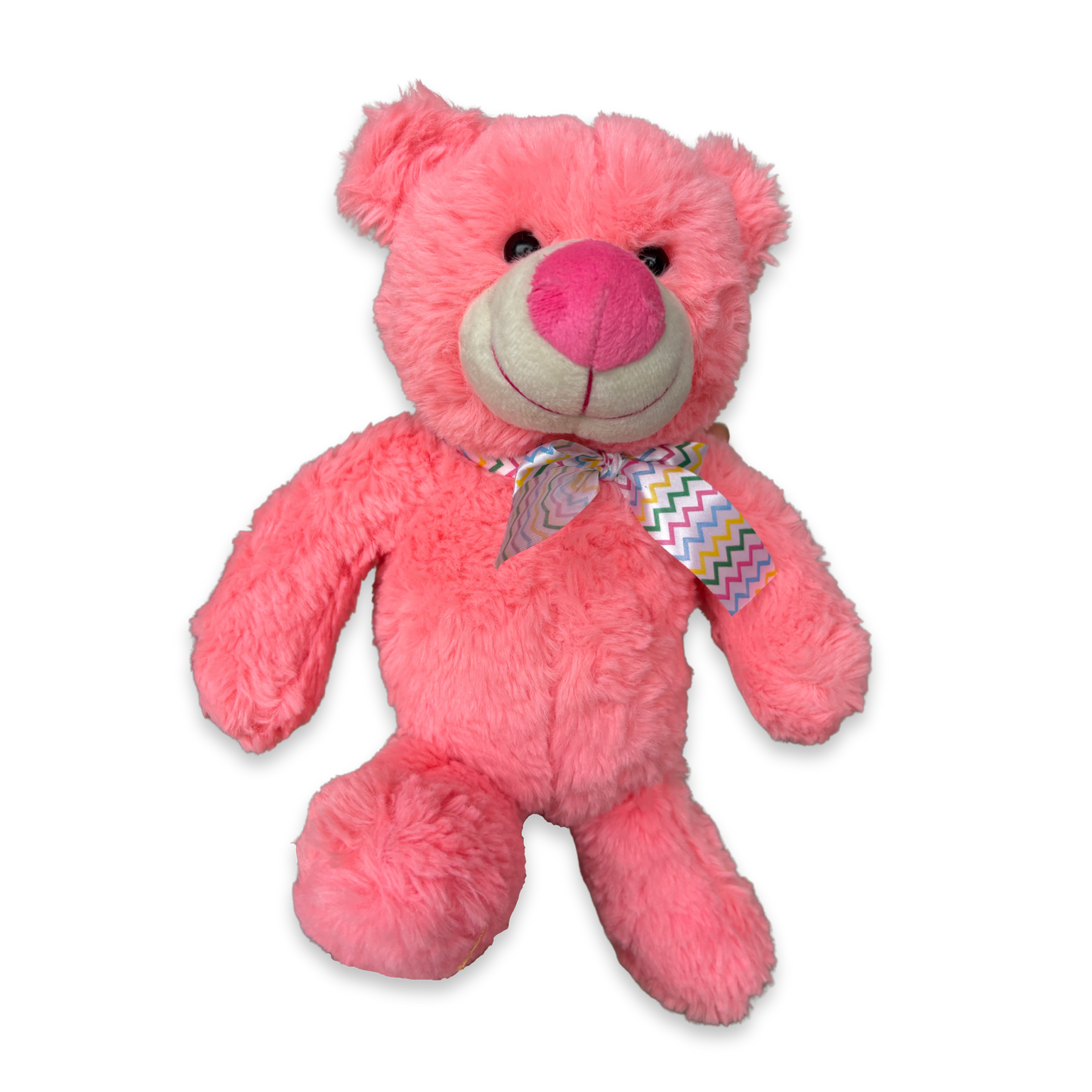 PINK TEDDY BEAR SOFT TOY – 29CM