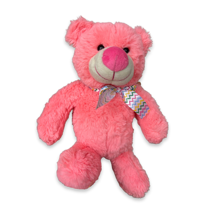 PINK TEDDY BEAR SOFT TOY – 29CM