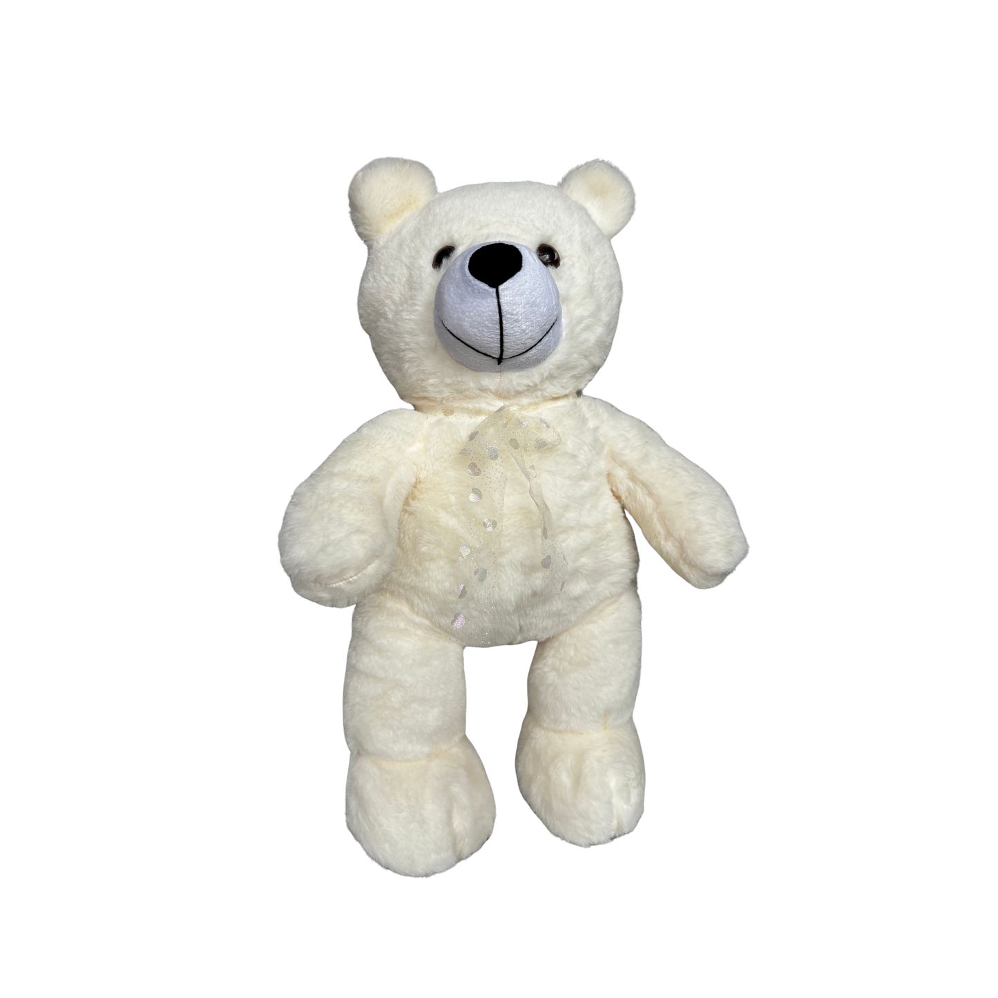 CLASSIC WHITE TEDDY BEAR - 50 CMS