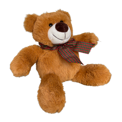 CLASSIC TEDDY BEAR WITH BOW - 29 CMS