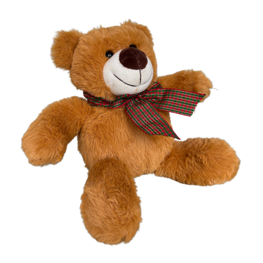 CLASSIC TEDDY BEAR WITH BOW - 29 CMS