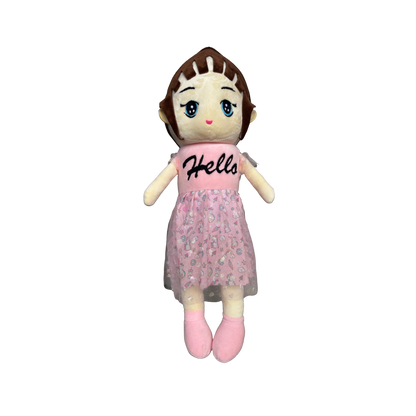 HELLO PINK DOLL - 60 CMS