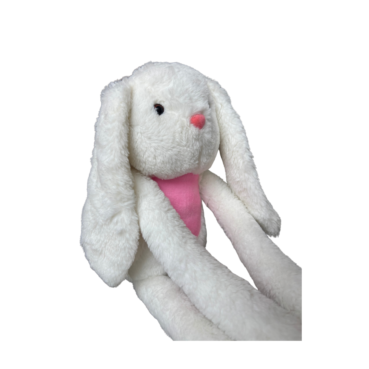 LONG LEGGED WHITE BUNNY SOFT TOY - 62 cm