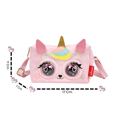 WINKING ELF SHOULDER BAG - UNICORN