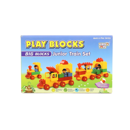 PLAY BLOCKS - JUNIOR TRAIN SET