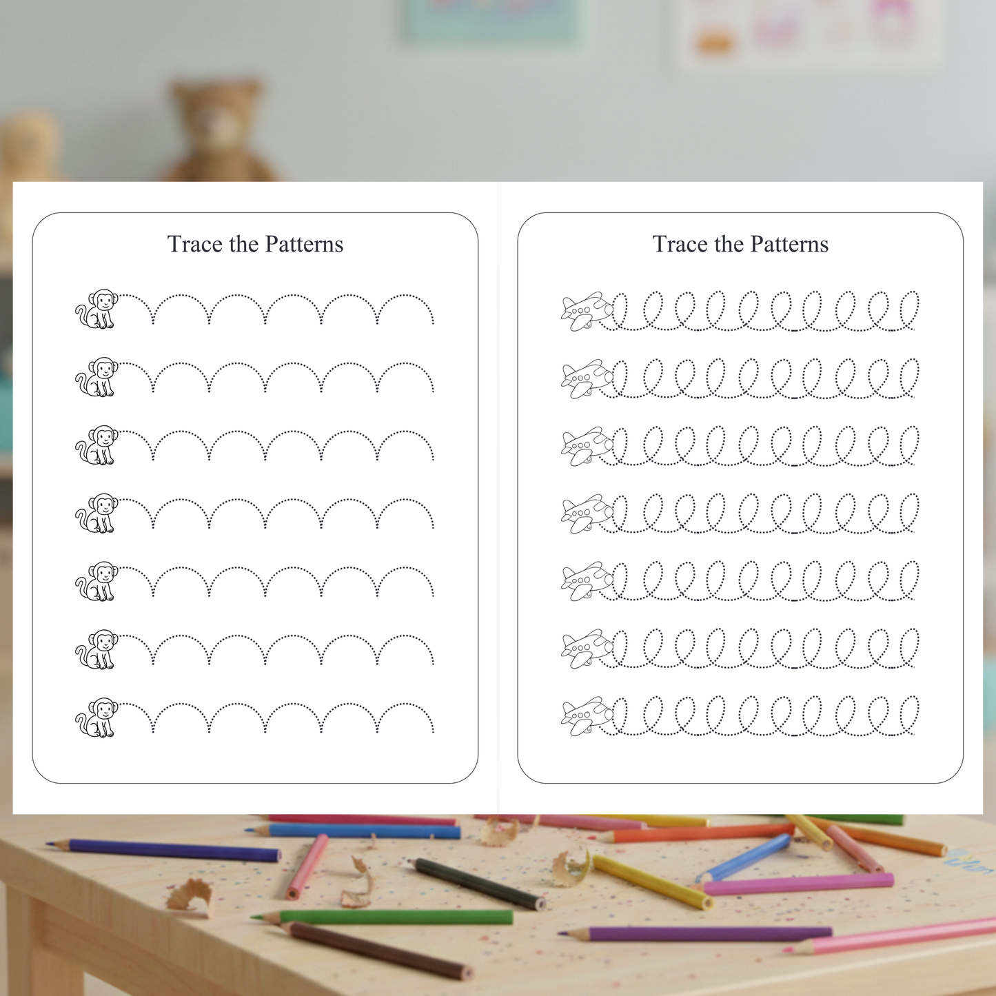 MY FIRST PATTERNS TRACING BOOK