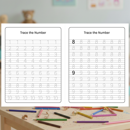MY FIRST 1-100 NUMBERS TRACING BOOK
