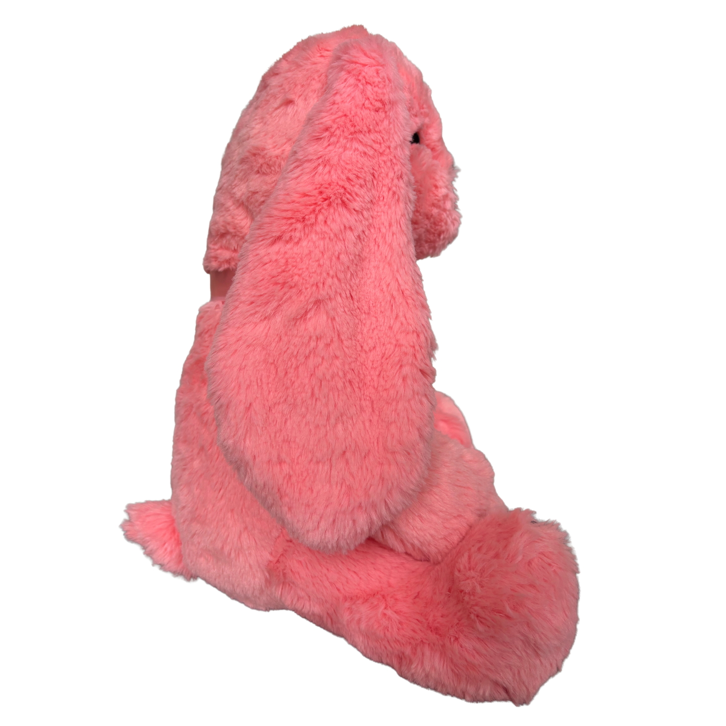 PINK PLUSH BUNNY SOFT TOY WITH SATIN BOW – 36 CM