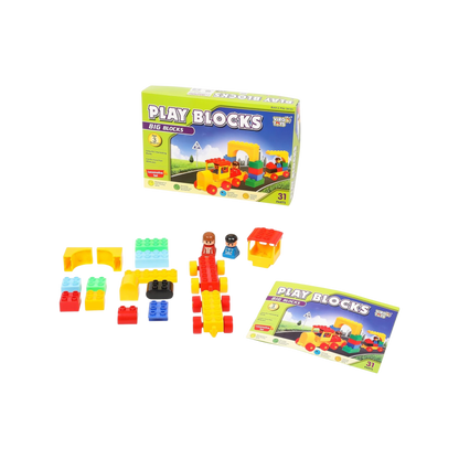 PLAY BLOCKS - LOCOMOTIVE SET