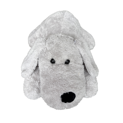 GREY FLOPPY DOG SOFT TOY – 40 CM