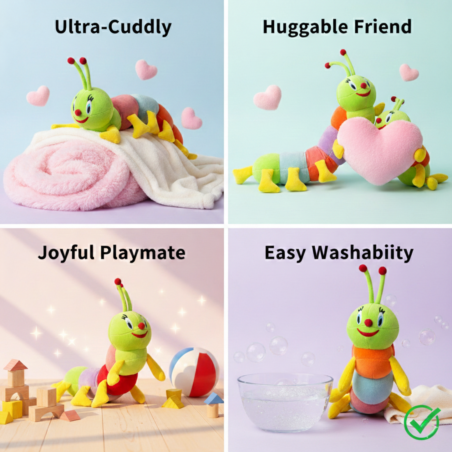 CATERPILLAR SOFT TOY – 75 CM