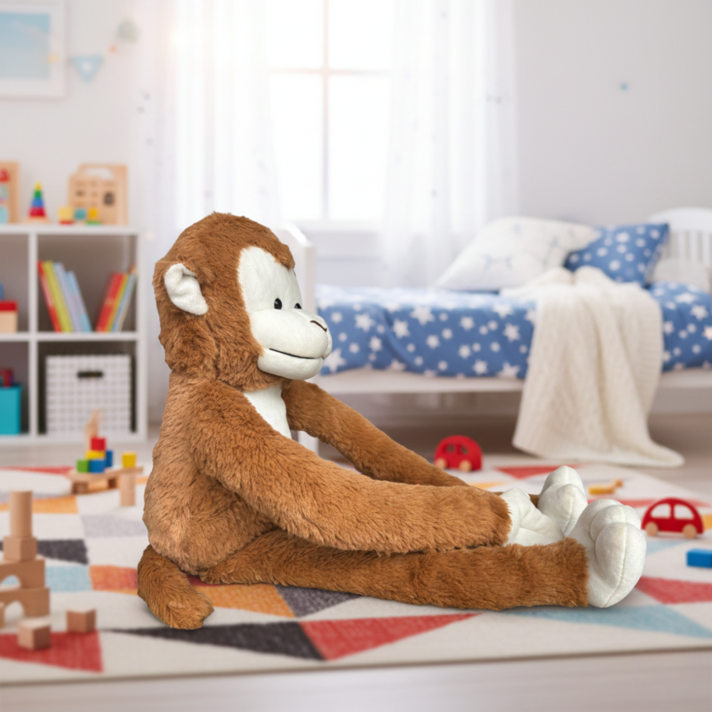 LONG LEG MONKEY SOFT TOY - 62 CMS
