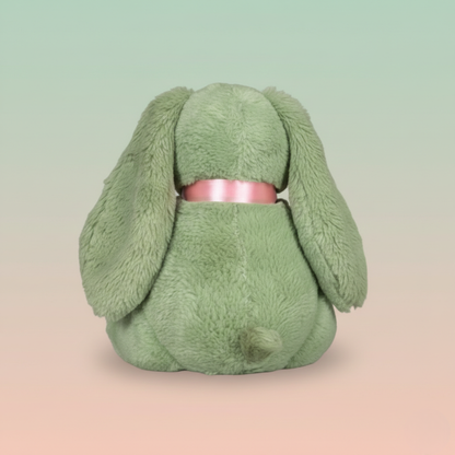 GREEN PLUSH BUNNY SOFT TOY - 36 CMS