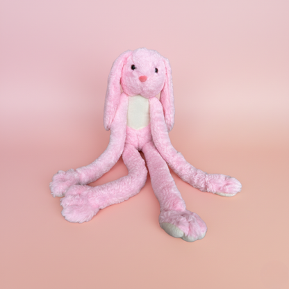 LONG LEGGED PINK BUNNY SOFT TOY – 62 CM