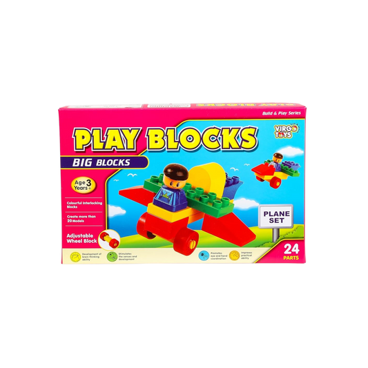 PLAY BLOCKS - PLANE SET