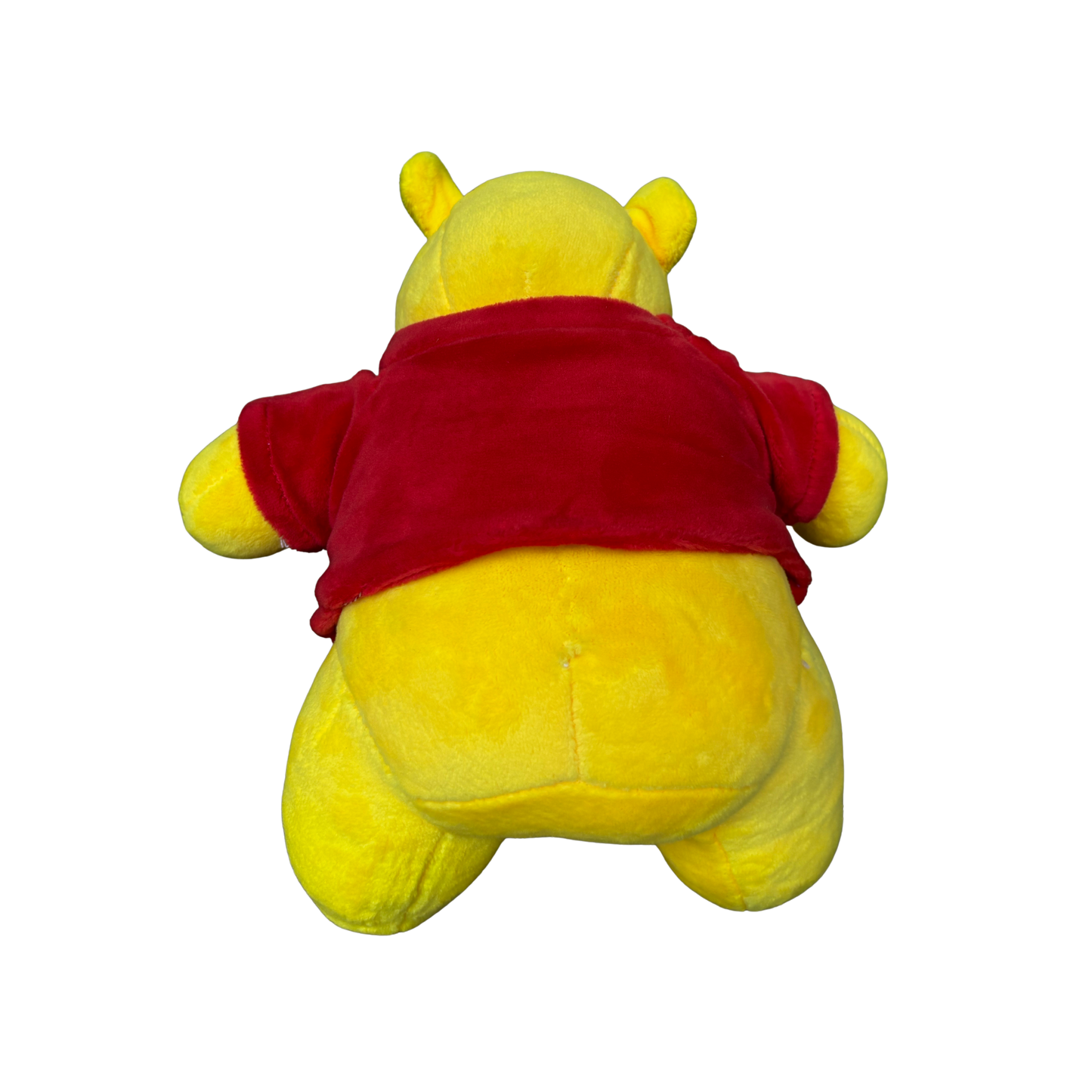 YELLOW BEAR WITH RED SHIRT - 30 cms