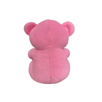 MINI PINK TEDDY BEAR WITH HEART – 15CM