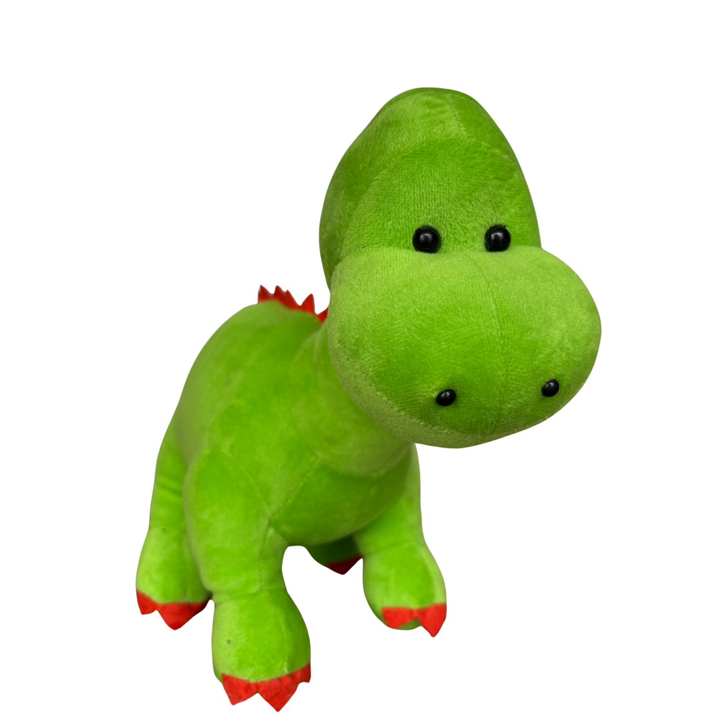 GREEN DINOSOUR SOFT TOY - 25 CMS