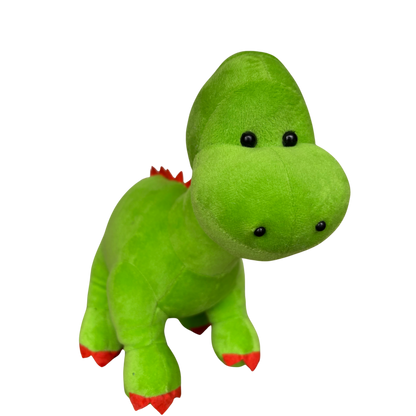 GREEN DINOSOUR SOFT TOY - 25 CMS
