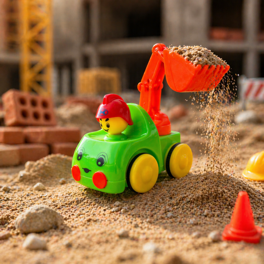 CARTOON DUMP TRUCK TOY