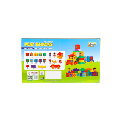 PLAY BLOCKS - NUMBER TRAIN SET