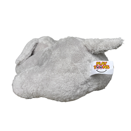 GREY FLOPPY DOG SOFT TOY – 40 CM