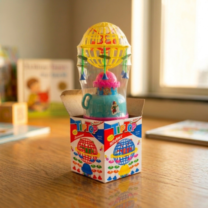 WIND-UP MUSICAL ROTATING TOY FOR TODDLERS