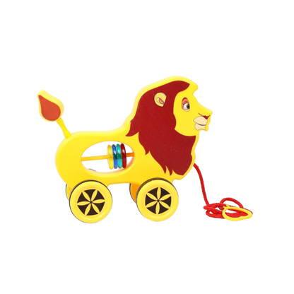 PULL ALONG BUDDY - LION