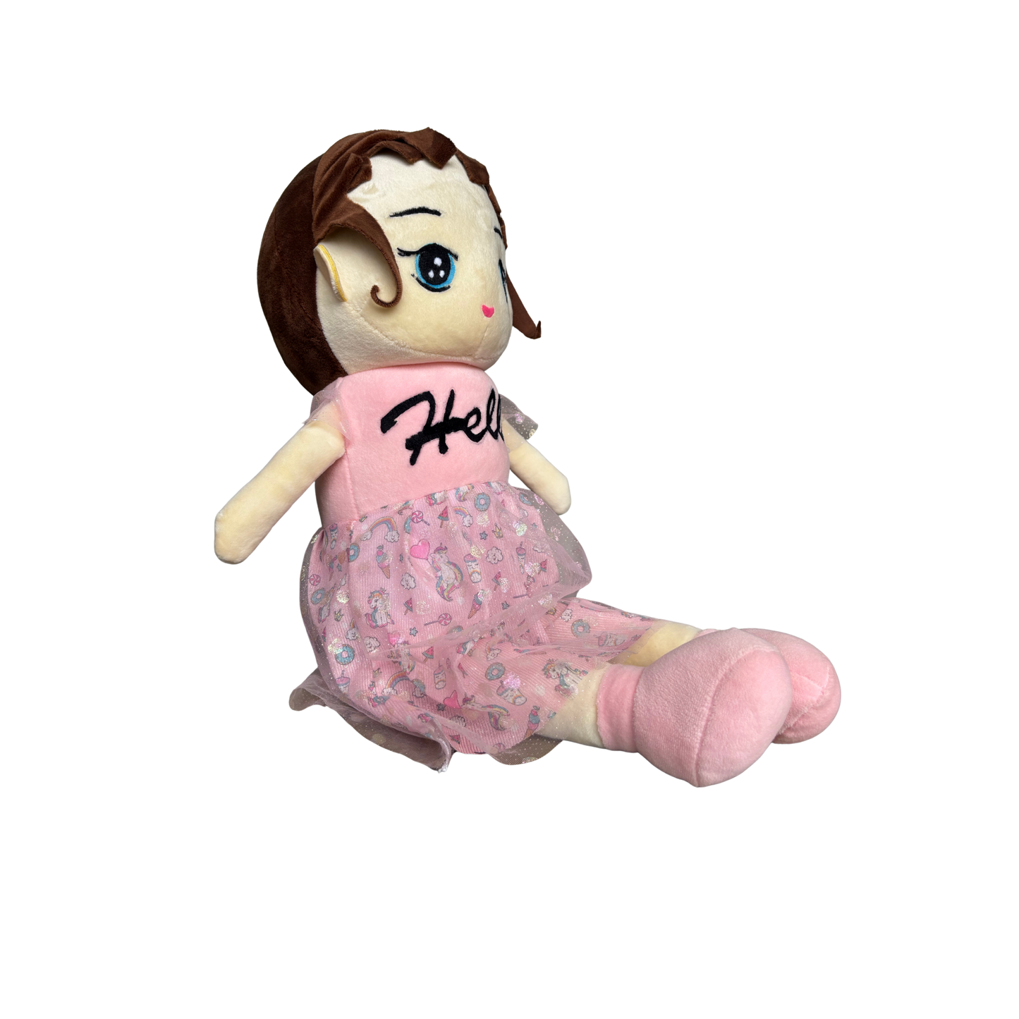 HELLO PINK DOLL - 60 CMS