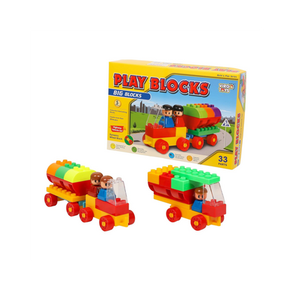 PLAY BLOCKS - HIGHWAY VEHICLE SET