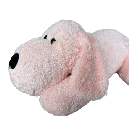 PINK FLOPPY DOG SOFT TOY – 40 CM