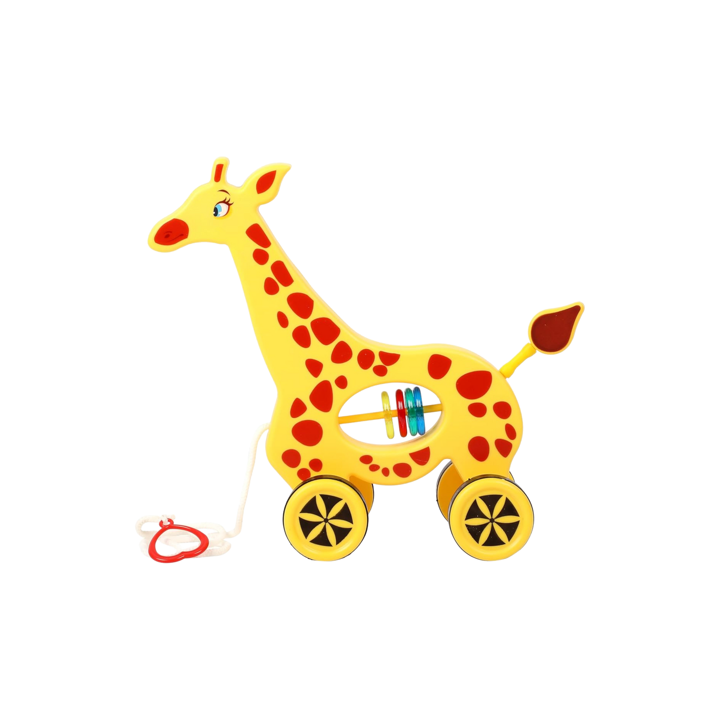 PULL ALONG BUDDY - GIRAFFE