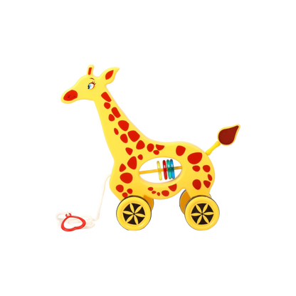 PULL ALONG BUDDY - GIRAFFE