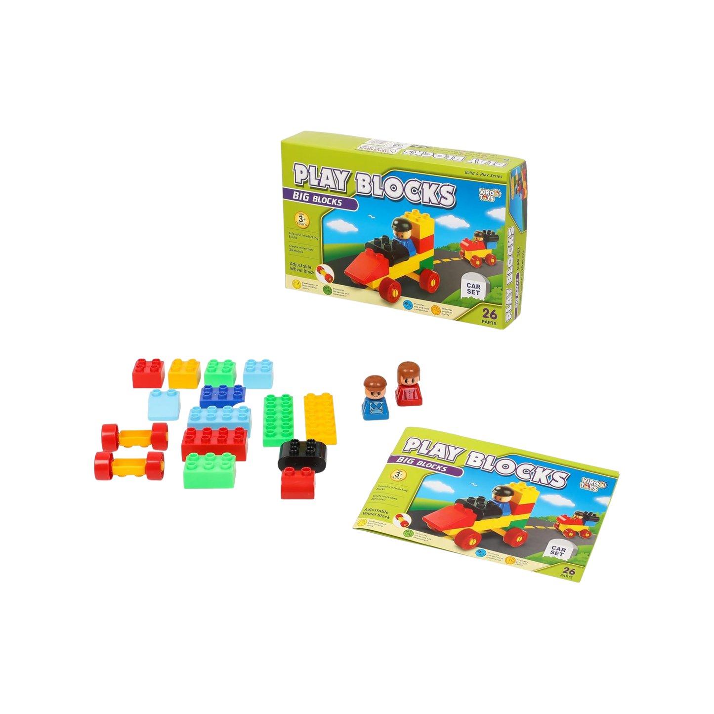 PLAY BLOCKS - CAR SET