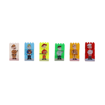 PLAY BLOCK MIX N MATCH - COMMUNITY HELPERS