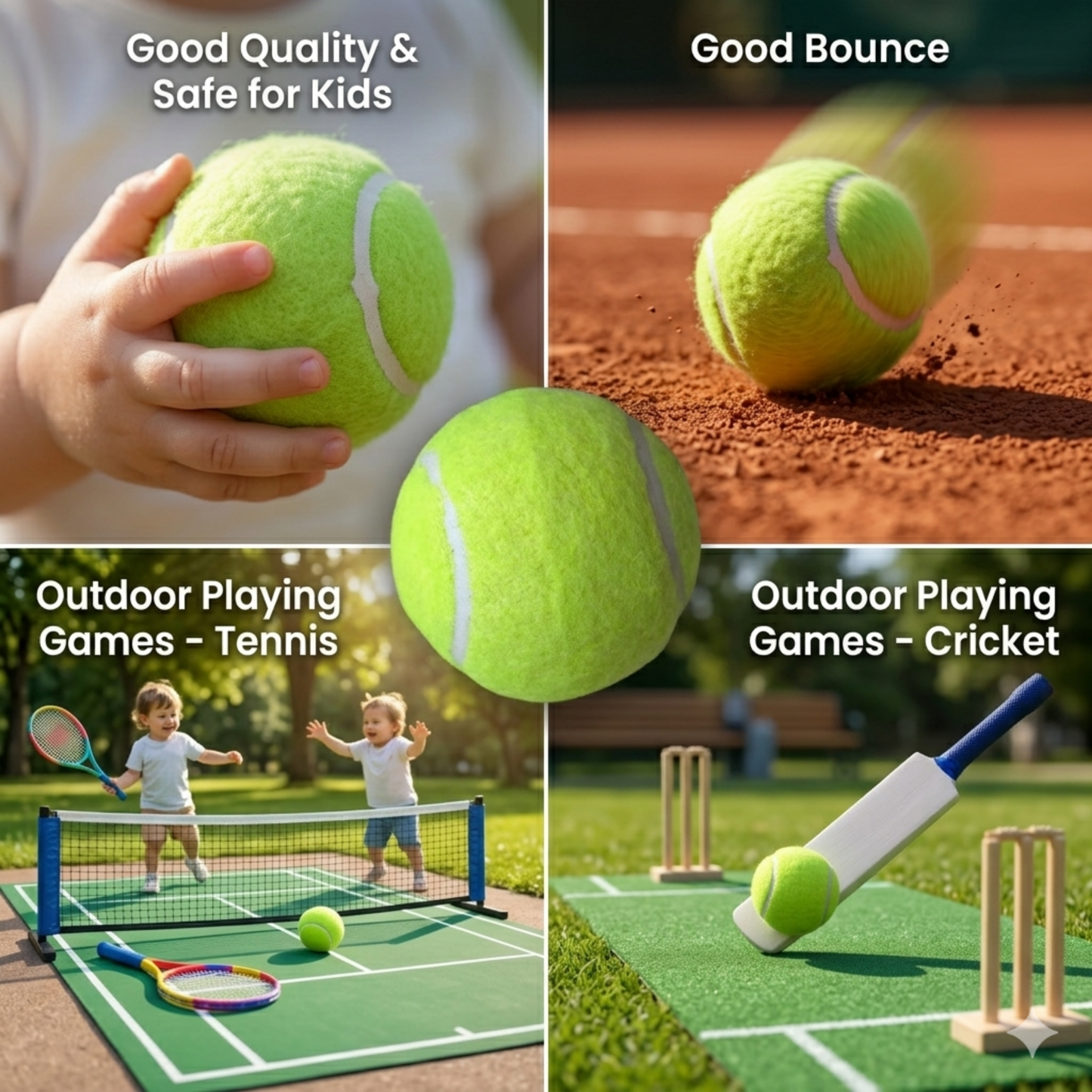 PREMIUM GREEN SOFT TENNIS BALL