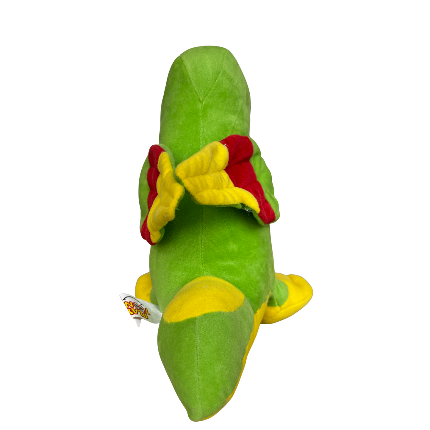 GREEN PARROT SOFT TOY WITH COLORFUL WINGS – 30 CM